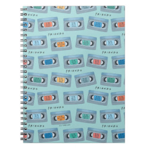 FRIENDS™   The One With Video Tape Pattern Notebook