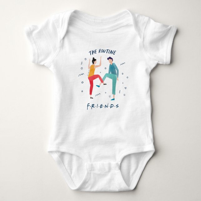 FRIENDS™ | The Routine Baby Bodysuit (Front)