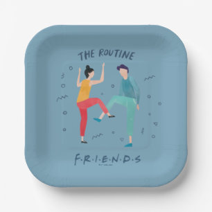 FRIENDS™   The Routine Paper Plate