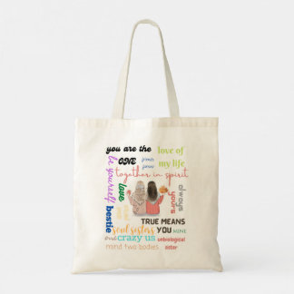friends tote bag | gift for her | besti gift
