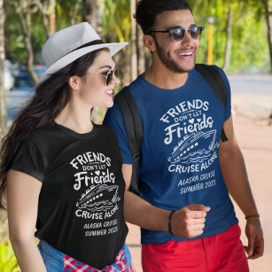 Friends Trip Cruising Cruise Personalised Group T-Shirt
