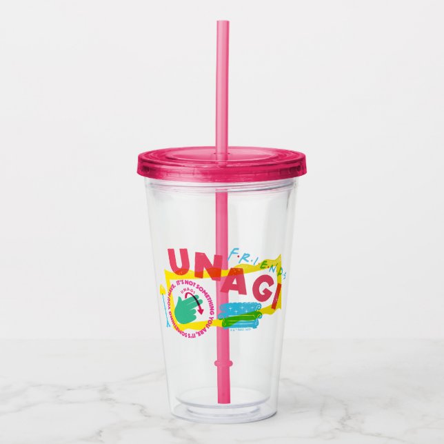 FRIENDS™ Unagi Acrylic Tumbler (Front)