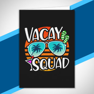 Friends Vacation - Couples Vacation - Vacation Card