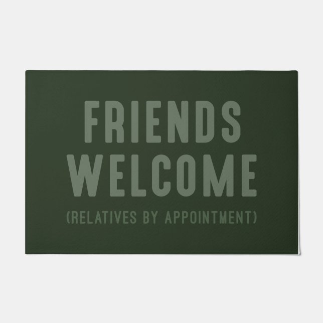 Friends Welcome Doormat (Front)