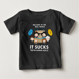 FRIENDS™   Welcome to the Real World Chibi Baby T-Shirt