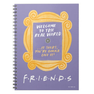 FRIENDS™ Welcome to the Real World Quote Notebook