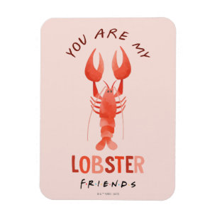 FRIENDS™   You Are My Lobster Watercolor Graphic Magnet