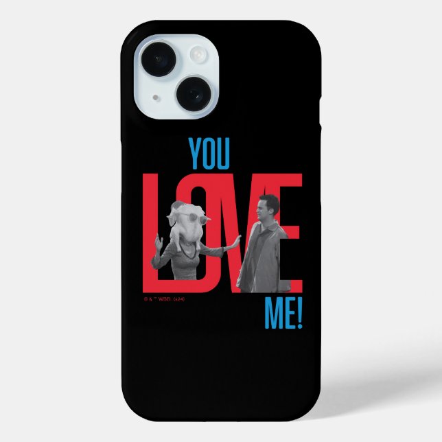 FRIENDS™ | You Love Me Quote Case-Mate iPhone Case (Back)