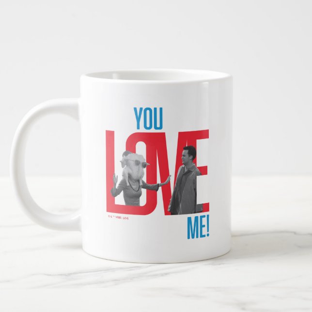 FRIENDS™ | You Love Me Quote Large Coffee Mug (Left)