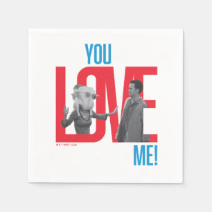 FRIENDS™   You Love Me Quote Napkin