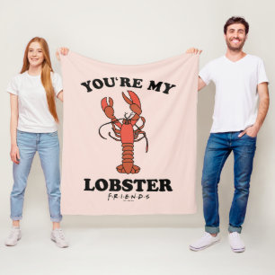 FRIENDS™   You're my Lobster - Classic Typography Fleece Blanket