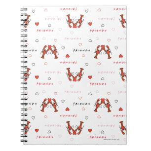FRIENDS™ You're my Lobster Pattern Notebook