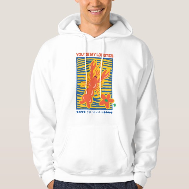 FRIENDS™ | You're My Lobster Vibrant Graphic Hoodie (Front)