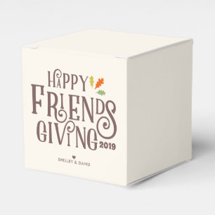 Friendsgiving   Colour of Autumn Favour Box