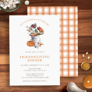 Friendsgiving Dinner Invitation