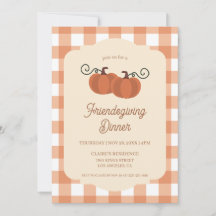 Friendsgiving Dinner Thanksgiving Party 