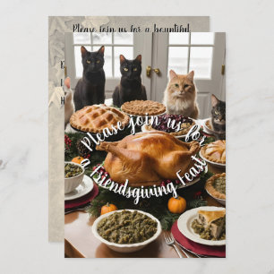 Friendsgiving Feast Invitation