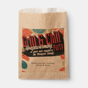 Friendsgiving Housewarming BBQ Thanksgiving Favour Bag