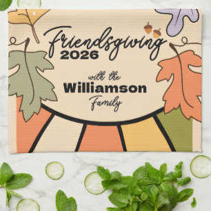 Friendsgiving Kitchen Towel