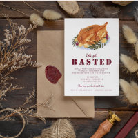 Friendsgiving Let's Get Basted Thanksgiving Dinner