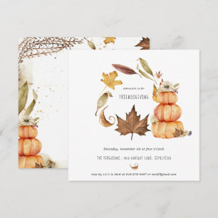Friendsgiving Thanksgiving Party Invitation