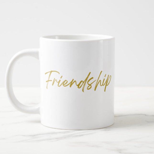 Friendship 20 oz Jumbo Mug (Left)