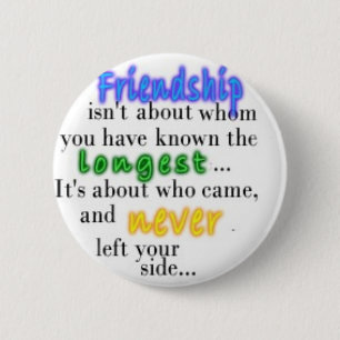 Friendship 6 Cm Round Badge