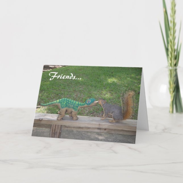 Friendship and nuts card (Front)