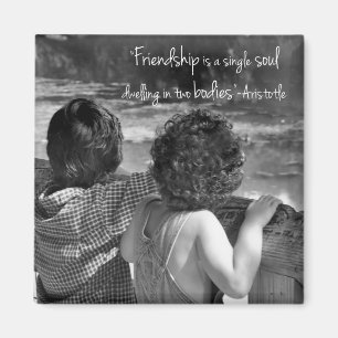 Friendship Aristotle Quote Magnet