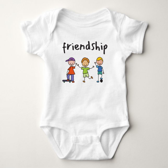 Friendship Baby Bodysuit (Front)
