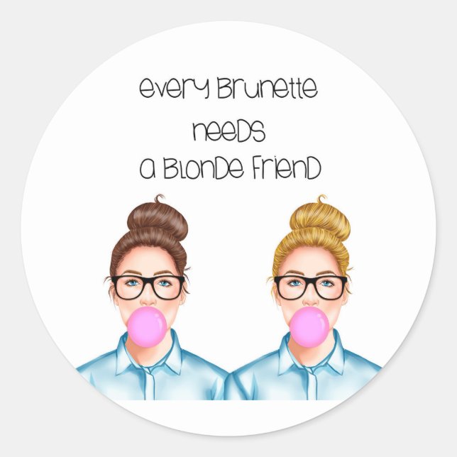 Friendship - Best friend sticker (Front)