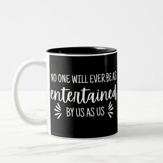 friendship best friends bestie Two-Tone coffee mug (Left)