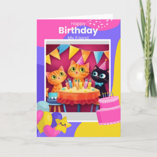 Friendship Birthday Card