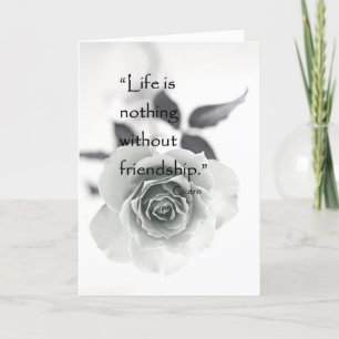 Friendship Birthday Greeting Card