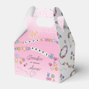 Friendship Bracelet Girl Jewelry Birthday Party Favour Box