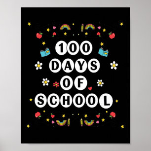 Friendship Bracelets 100 Days Smarter Kid Poster