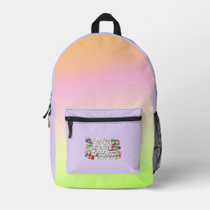 Friendship Bracelets Printed Backpack