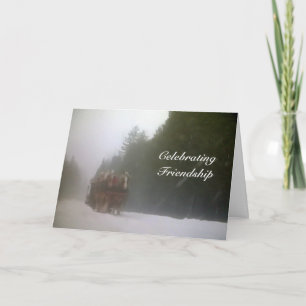 FRIENDSHIP CELEBRATION THANKSGIVING HOLIDAY CARD