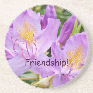 Friendship! coasters sandstone Purple Rhodies