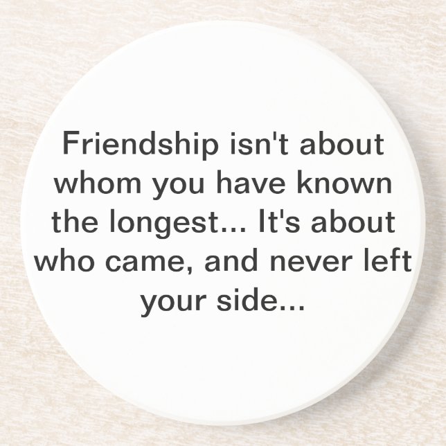 friendship coster coaster (Front)