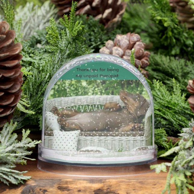 Friendship Customized Snow Globe (Winter)