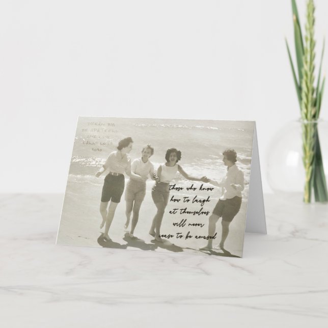 FRIENDSHIP DANCE Greeting Card (Front)