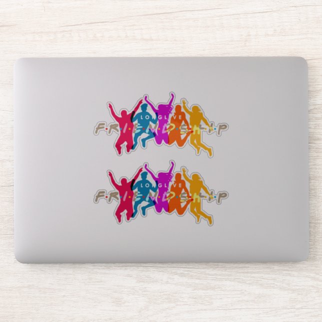 Friendship Day | 6"x 6" - Glossy Transparent (Computer)