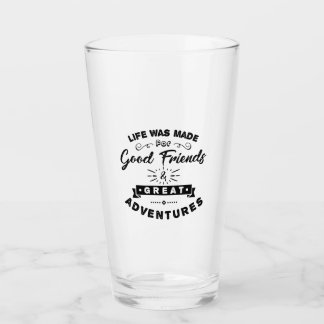 Friendship day great adventure glass