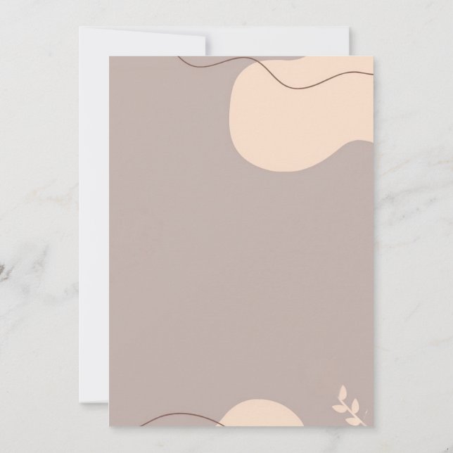 Friendship Day Invitation card (Back)