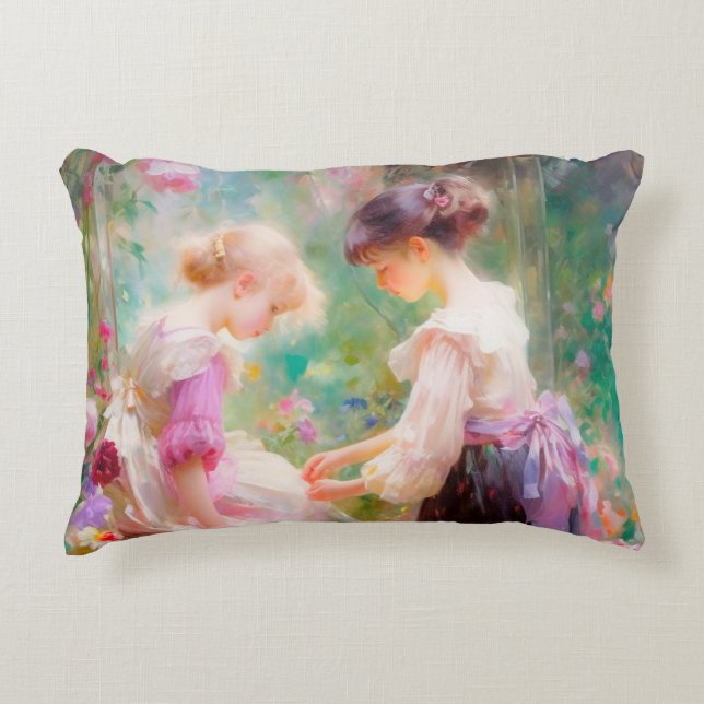 Friendship  decorative cushion (Front)