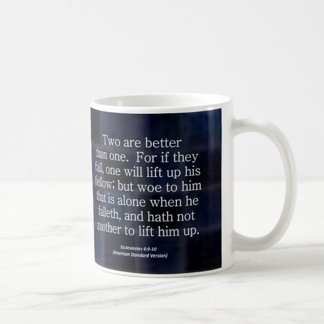 Friendship Ecclesiastes 4-9 Condensed Coffee Mug (Right)