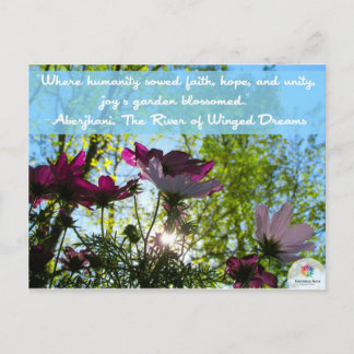 Friendship Force Garden Postcard