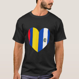 Friendship Forever El Salvador And Colombia T-Shirt