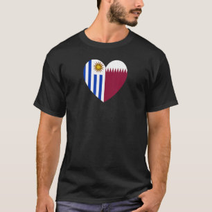 Friendship Forever Qatar and Uruguay T-Shirt